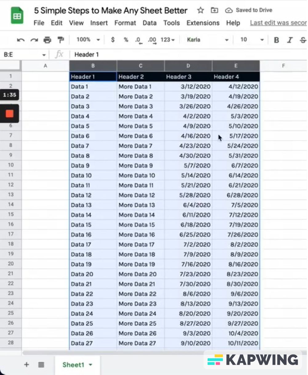 5 Simple Ways to Take Your Google Sheets to the Next Level, Right Now