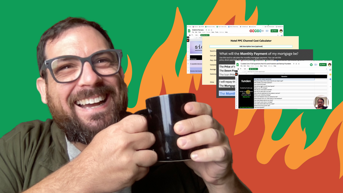 Roasting Google Sheets