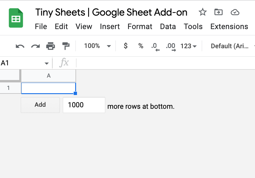 Why I Want A One Cell Google Sheet